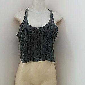 Crop top size Small 100% Cotton.